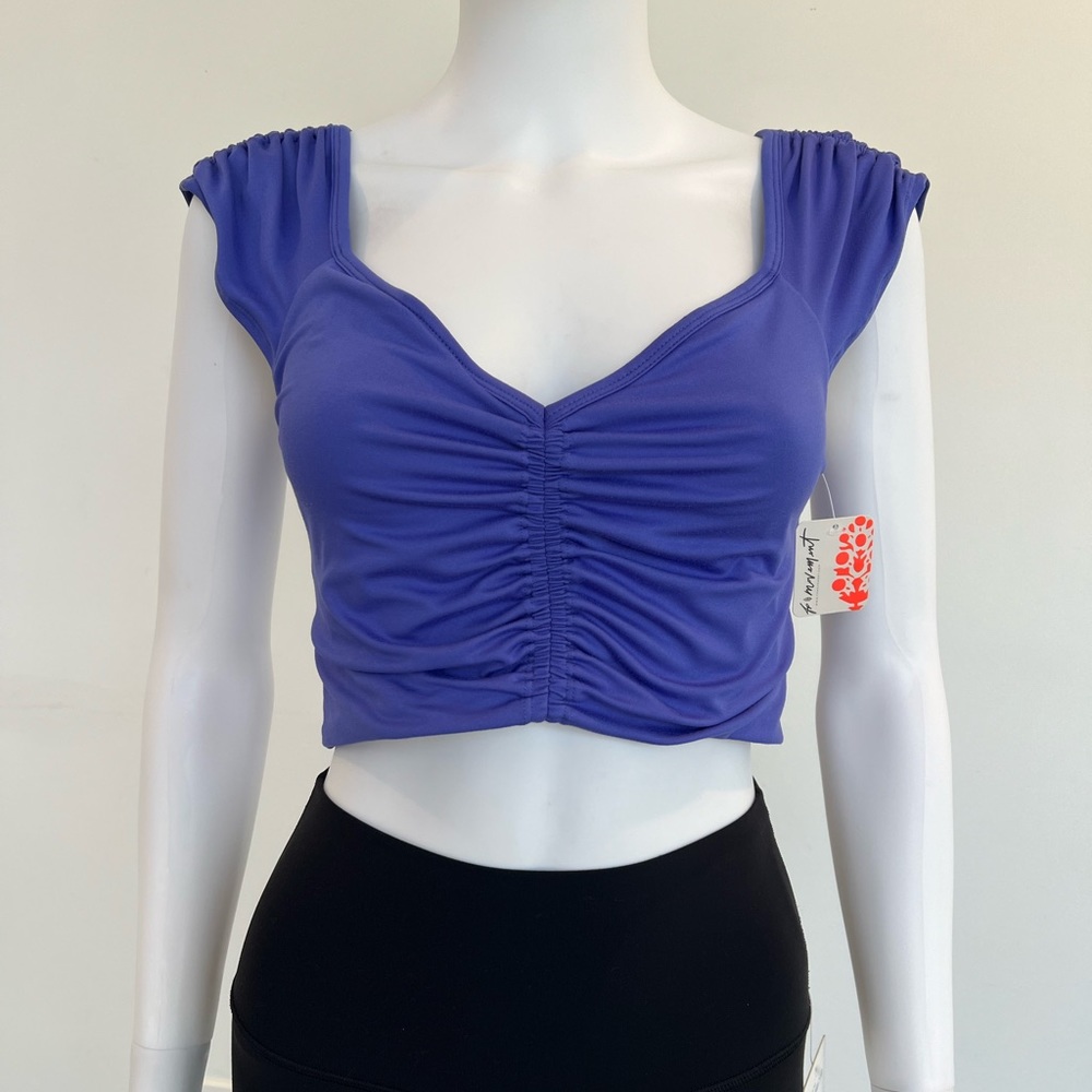 NWT Free People Cropped workout top